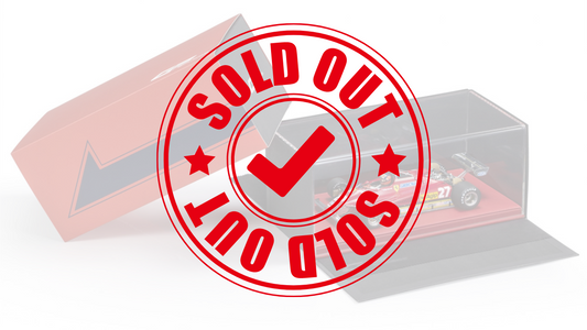 GP Replicas Ferrari 126c2 Gilles Villeneuve 1982 Belgian GP Zolder 1/18 GPGV07