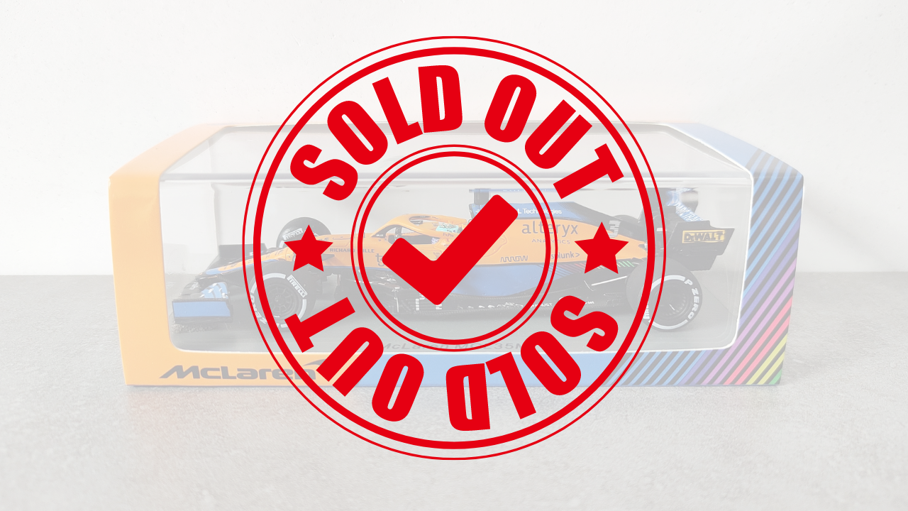 Spark Mclaren Mercedes MCL35M Daniel Ricciardo 2021 Italian GP winner 1/43