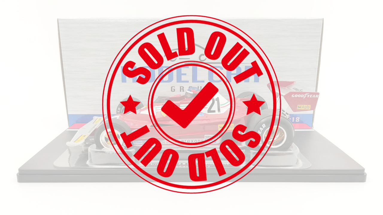 Model Car Group Ferrari 312 T3 Gilles Villeneuve Canadian GP 1977 F1 1/18 MCG18623F