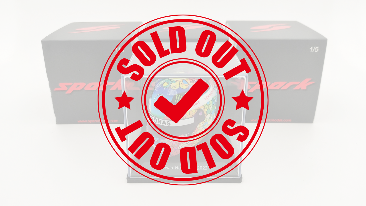 Spark Bell Helmet Lewis Hamilton AMG Mercedes F1 Japanese GP 2022 1/5 5HF083