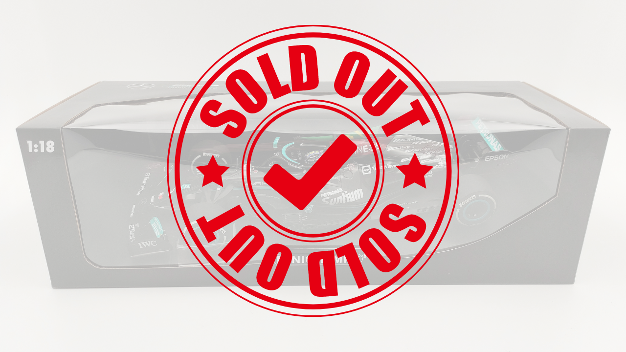 Minichamps AMG Mercedes W12 Lewis Hamilton 2021 Brazilian GP winner 1/18 110212044