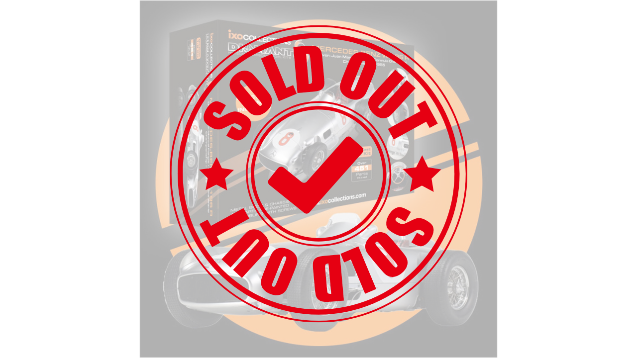 IXO Diamond 8 Mercedes W196 R n°8 Juan Manuel Fangio 1954-55 F1 World Champion 1/8 IXO-003