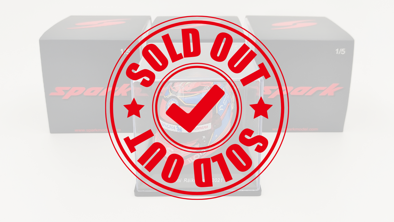 Spark Bell Helmet Kimi Raikkonen Alfa Romeo F1 2021 1/5 5HF058