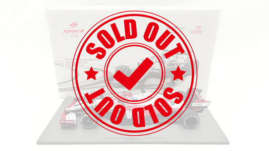 Spark Alfa Romeo C41 Kimi Raikkonen 2021 Abu Dhabi GP last race 1/18 18S607