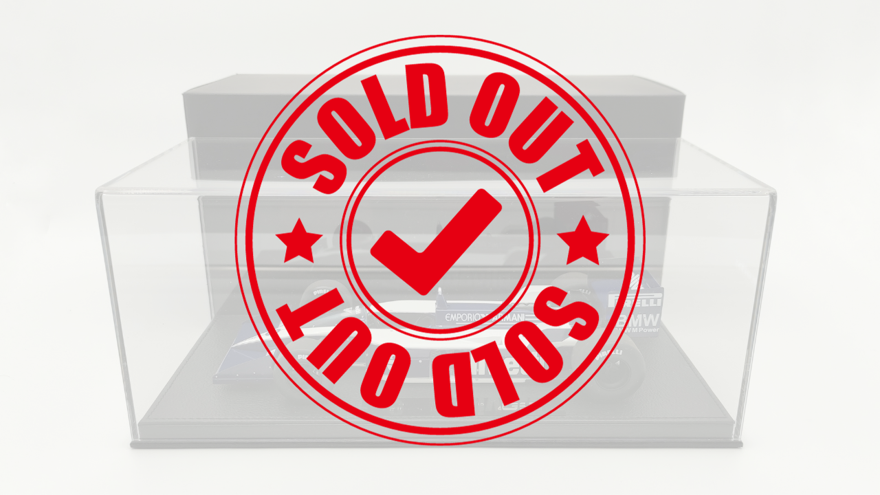 GP Replicas Brabham BMW BT55 Elio de Angelis 1986 1/18 GP058B