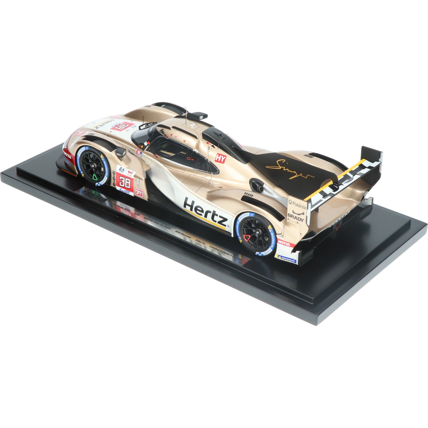 Porsche 963 #38 Hertz Jota – 24h Du Mans 2023 – Spark 1/43 (neuf)