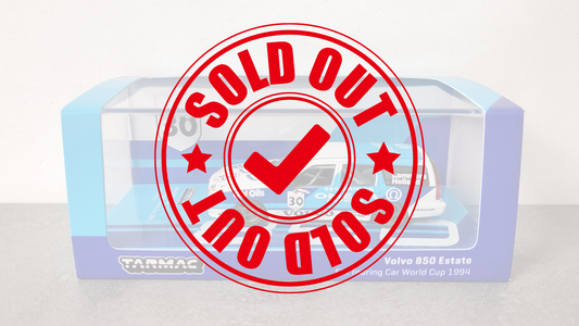 Tarmac Works Volvo 850 Estate BTCC Jan Lammers 1994 Touring Car World Cup 1/64