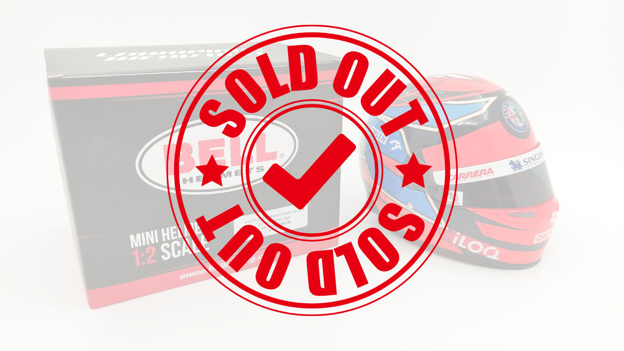 Bell Mini Helmet Kimi Raikkonen Alfa Romeo F1 *400th GP 1/2 Imola 2021