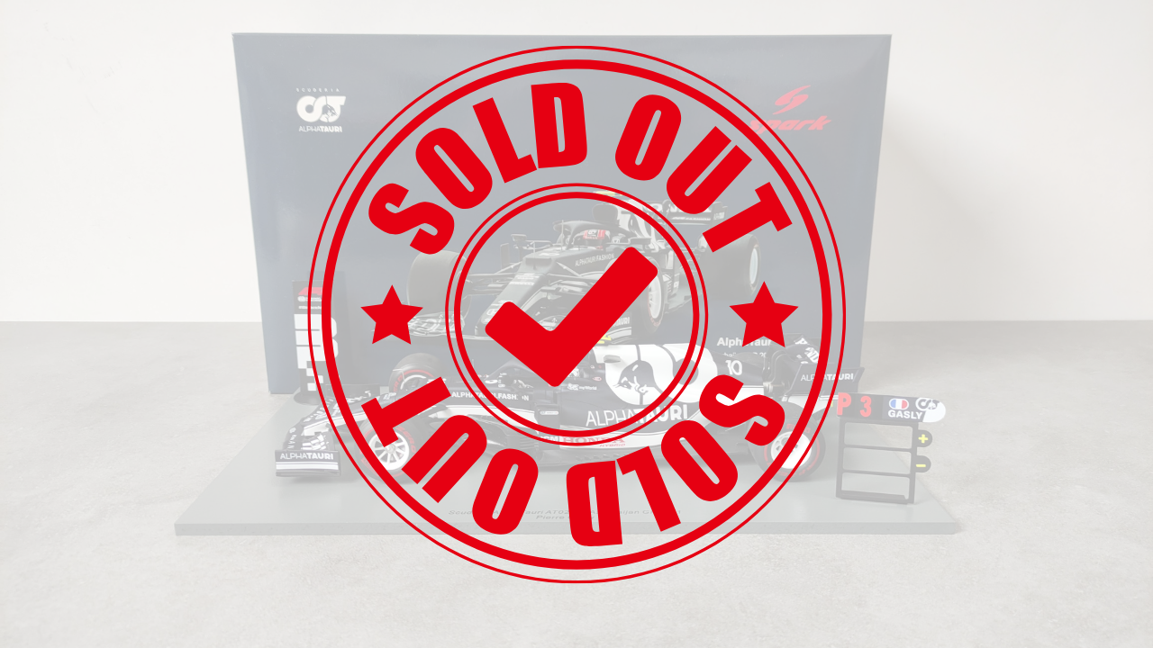 Spark AlphaTauri Honda AT02 Pierre Gasly 2021 Azerbaijan GP 1/18 18S591