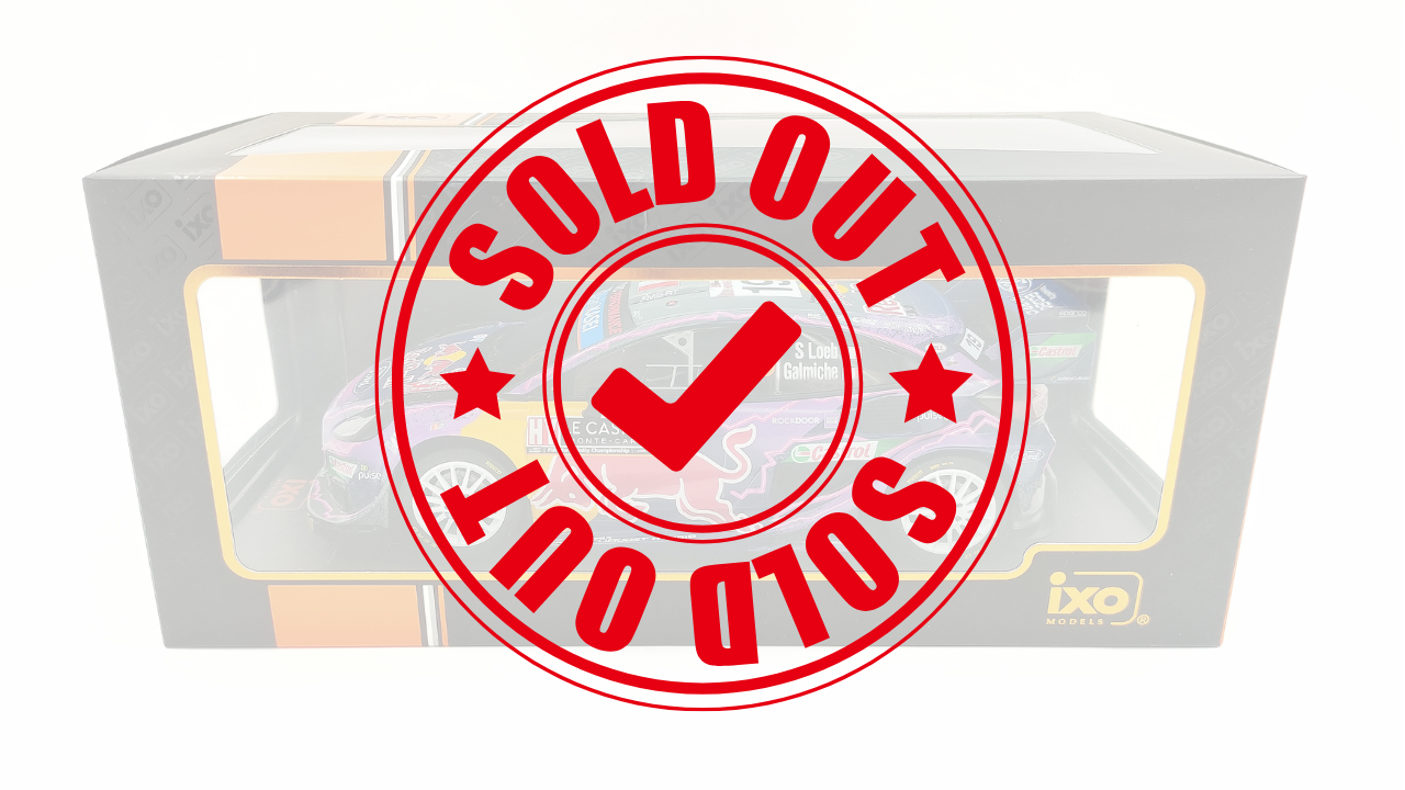 Ixo Ford Puma Rally1 2022 Rallye Monte Carlo Winner S.Loeb/I.Galmiche 1/18 18RMC110.22