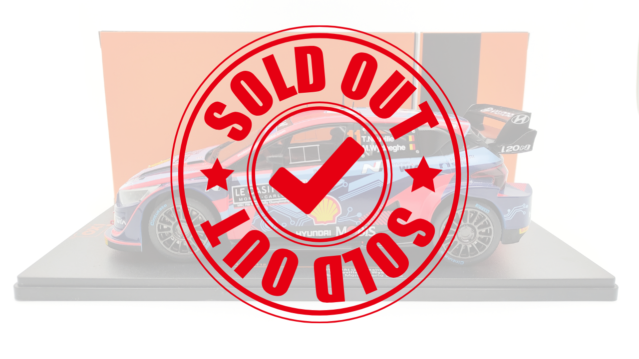 Ixo Hyundai i20 Rally1 2022 Rallye Monte Carlo T.Neuville/M.Wydaeghe 1/18 18RMC112.22