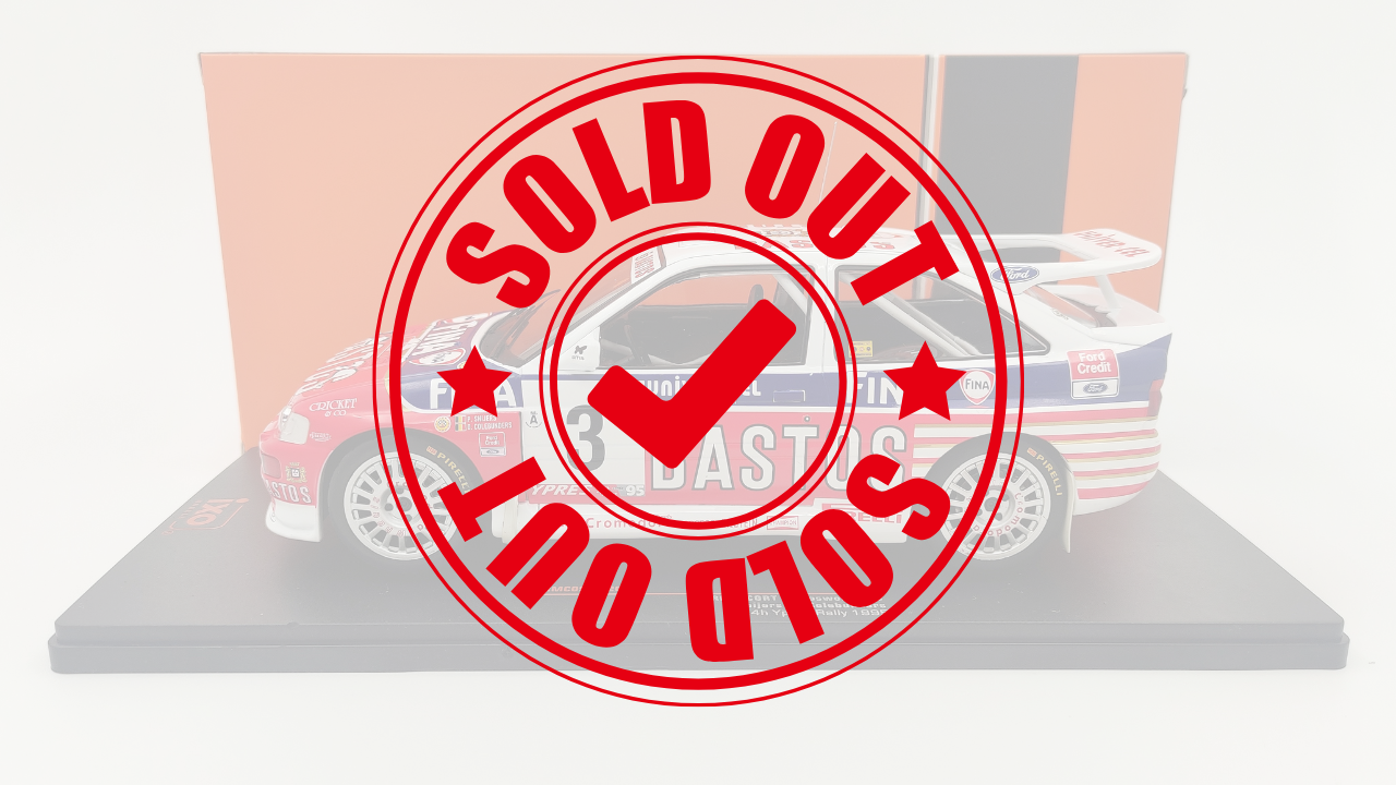 IXO Ford Escort RS Cosworth Nr.3 bastos 24hrs Ypres 1995 P.Snijers/D.Colebunders 1/18 IXO18RMC091A.20