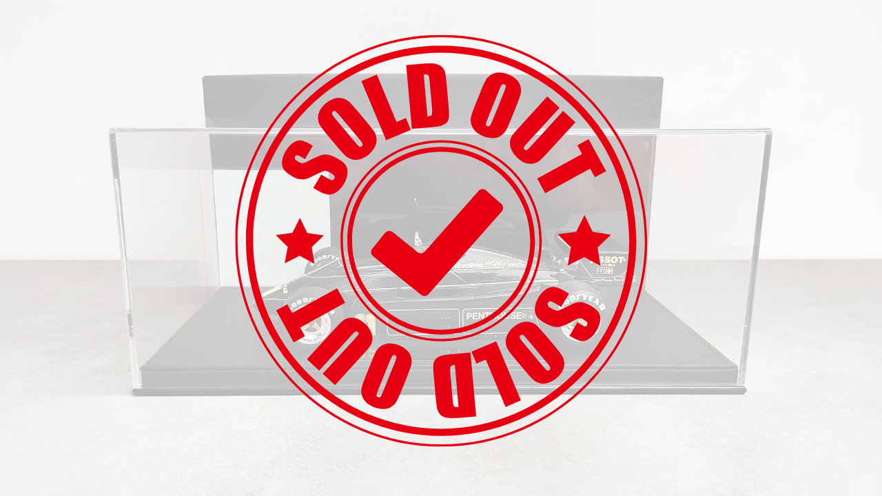 GP Replicas JPS Lotus Ford 91 Elio de Angelis 1982 1/18 GP066A