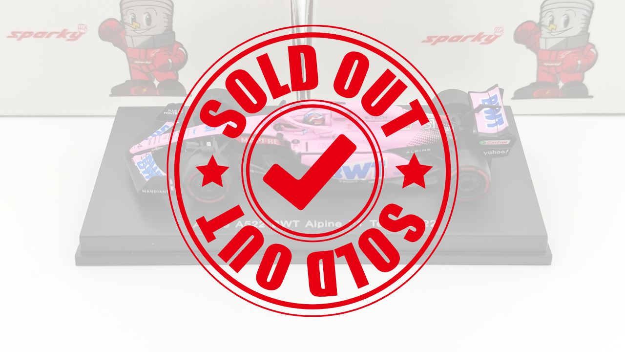 Sparky Alpine A522 Esteban Ocon F1 2022 1/64 SY251