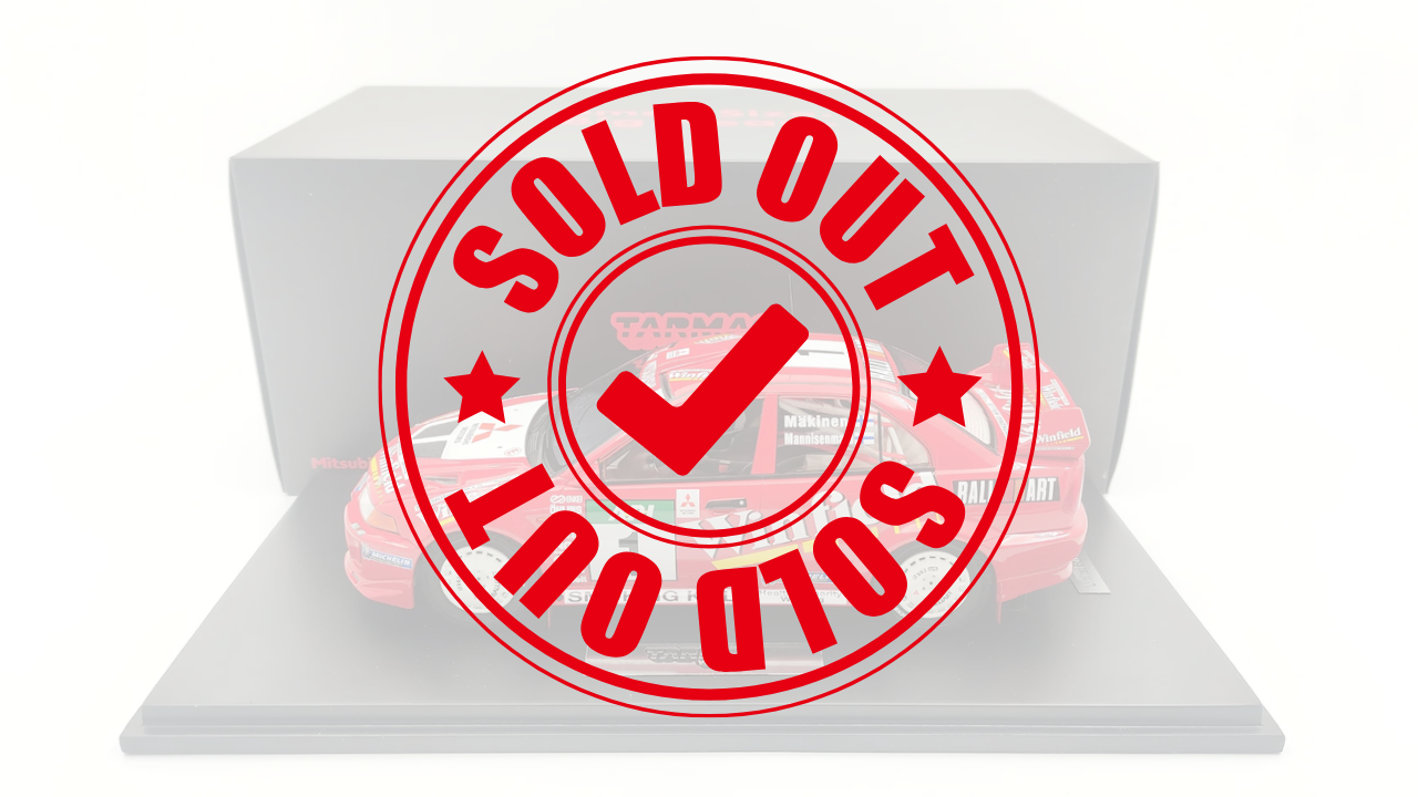 Tarmac Works Mitsubishi Lancer Evo 6 WRC T.Makinen/R.Mannisenmaki Rally Australia Winner 1998 T18-003-TM2