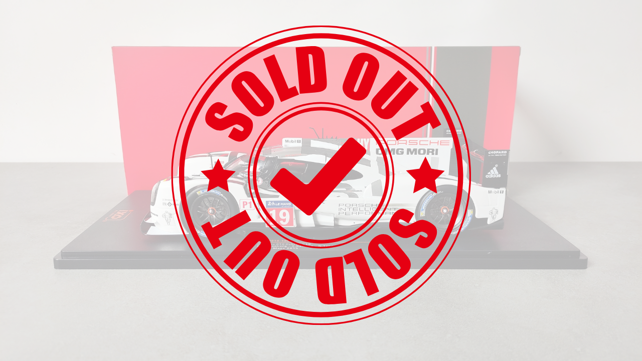 IXO Porsche 919 Hybrid #19 2015 Le Mans 24hrs Winners 1/18 SP919-1804