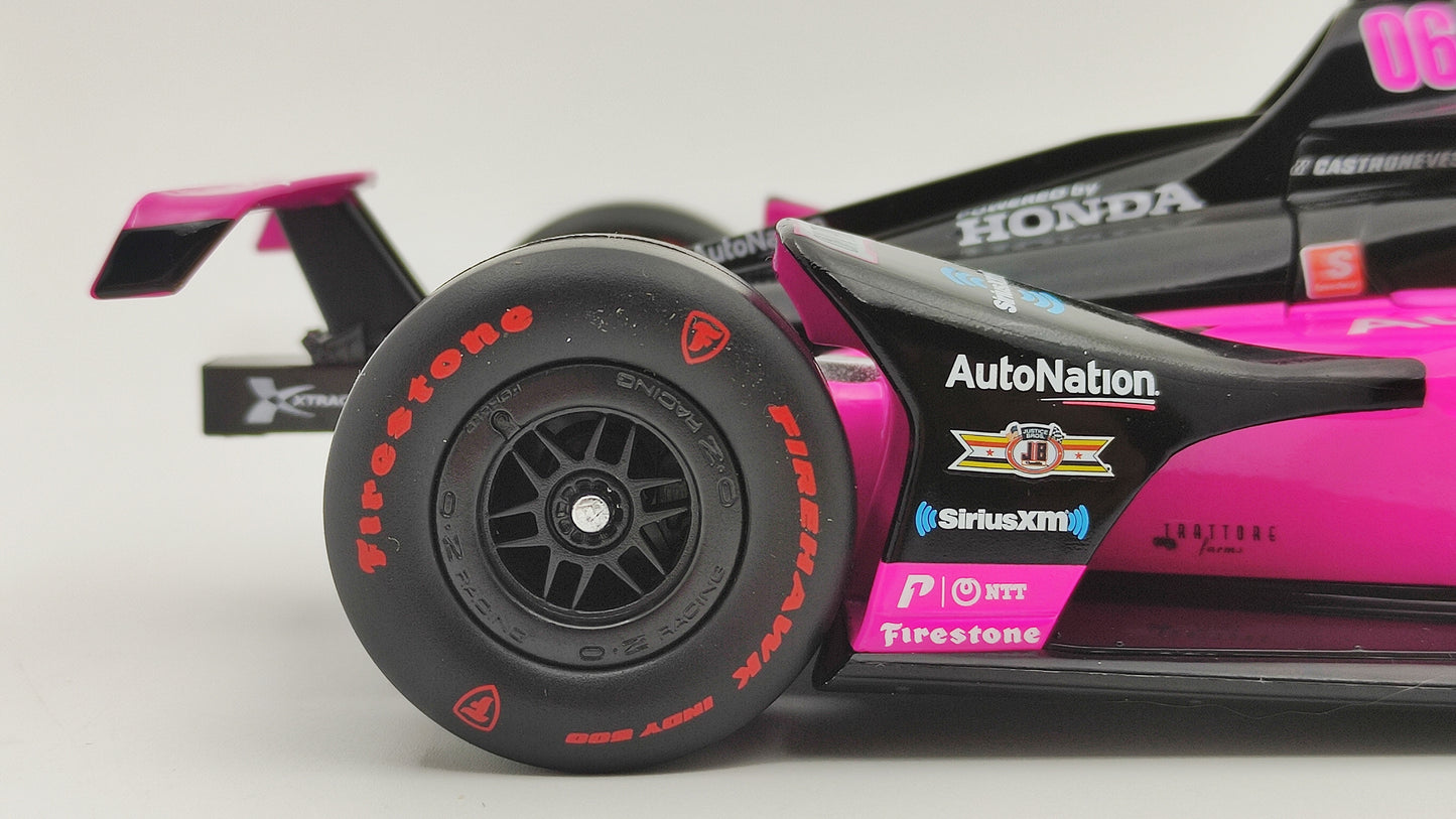 Greenlight Dallara Meyer Shank Honda Helio Castroneves 2021 Indy 500 winner 1/18 11133