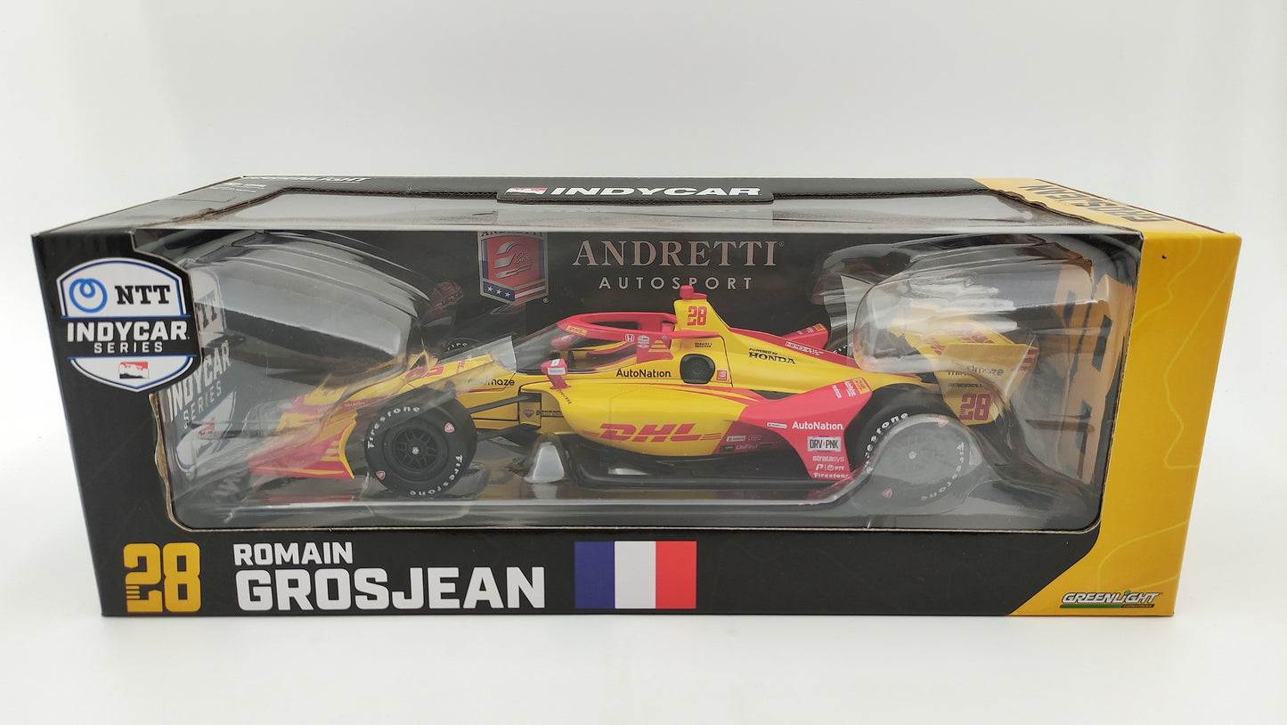 Greenlight Andretti Autosport Honda Romain Grosjean 2022 Indycar 1/18 11133