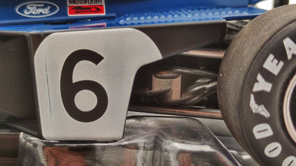 Model Car Group Tyrrell Ford 006 François Cevert Belgian GP 1973 1/18 MCG18601F
