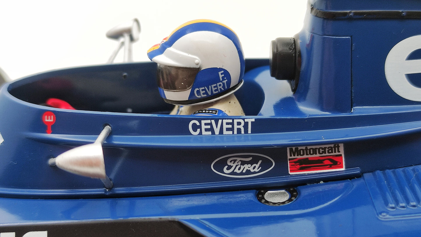 Model Car Group Tyrrell Ford 006 François Cevert Belgian GP 1973 1/18 MCG18601F