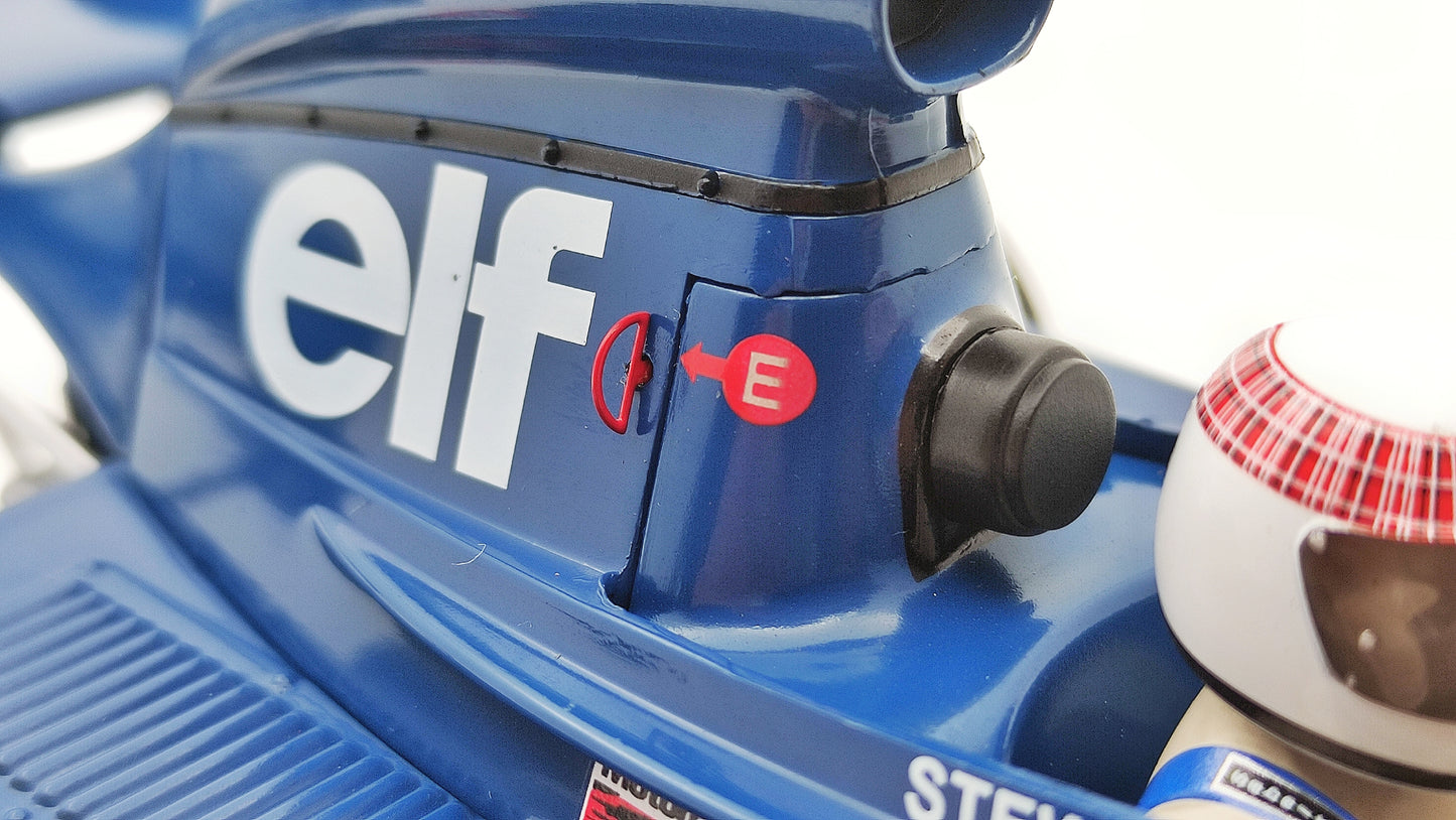 Model Car Group Tyrrell Ford 006 Jackie Stewart Winner Monaco GP 1973 F1 World Champion 1/18 MCG18600F