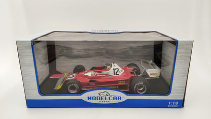 Model Car Group Ferrari 312 T2B Carlos Reutemann Japanese GP 1977 F1 1/18 MCG18603F