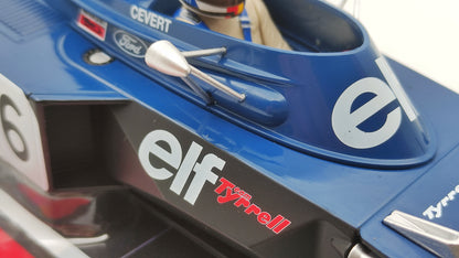 Model Car Group Tyrrell Ford 006 François Cevert Belgian GP 1973 1/18 MCG18601F