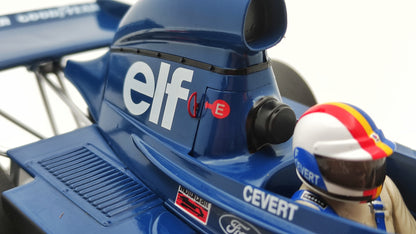 Model Car Group Tyrrell Ford 006 François Cevert Belgian GP 1973 1/18 MCG18601F