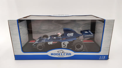 Model Car Group Tyrrell Ford 006 Jackie Stewart Winner Monaco GP 1973 F1 World Champion 1/18 MCG18600F