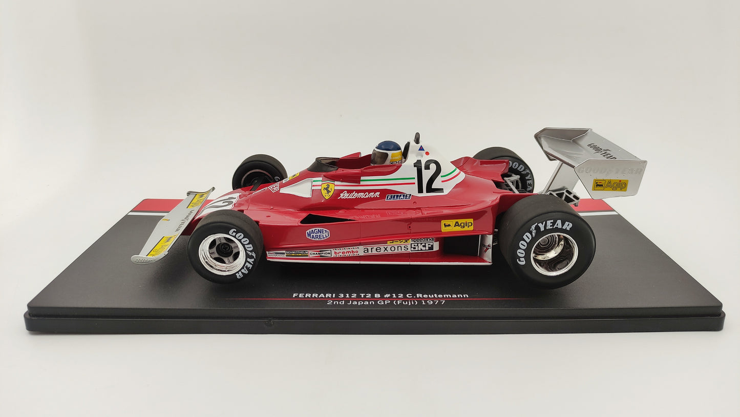 Model Car Group Ferrari 312 T2B Carlos Reutemann Japanese GP 1977 F1 1/18 MCG18603F