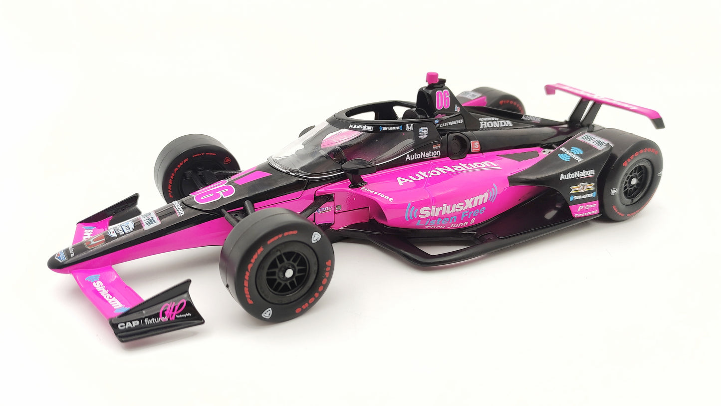 Greenlight Dallara Meyer Shank Honda Helio Castroneves 2021 Indy 500 winner 1/18 11133