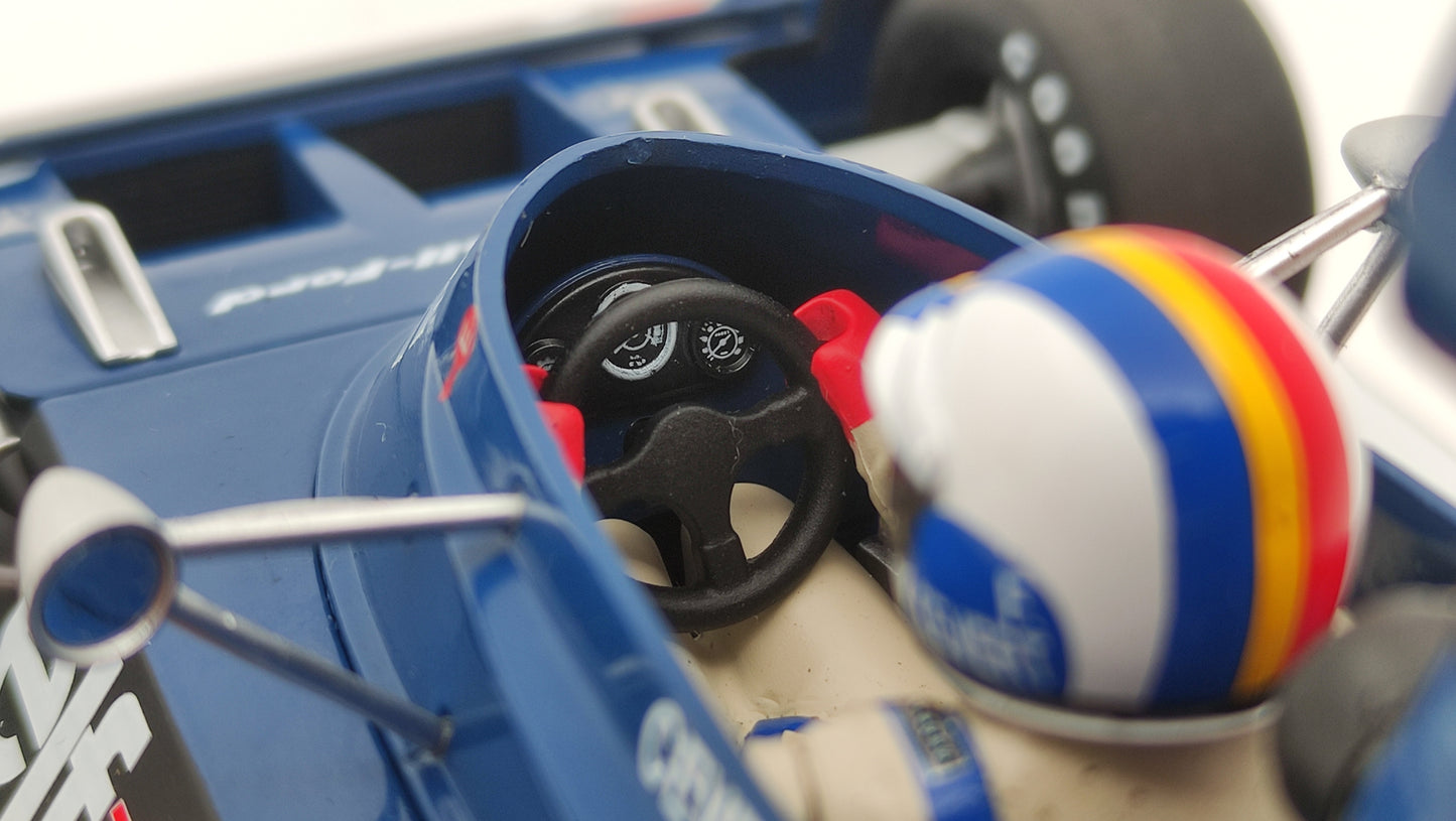 Model Car Group Tyrrell Ford 006 François Cevert Belgian GP 1973 1/18 MCG18601F