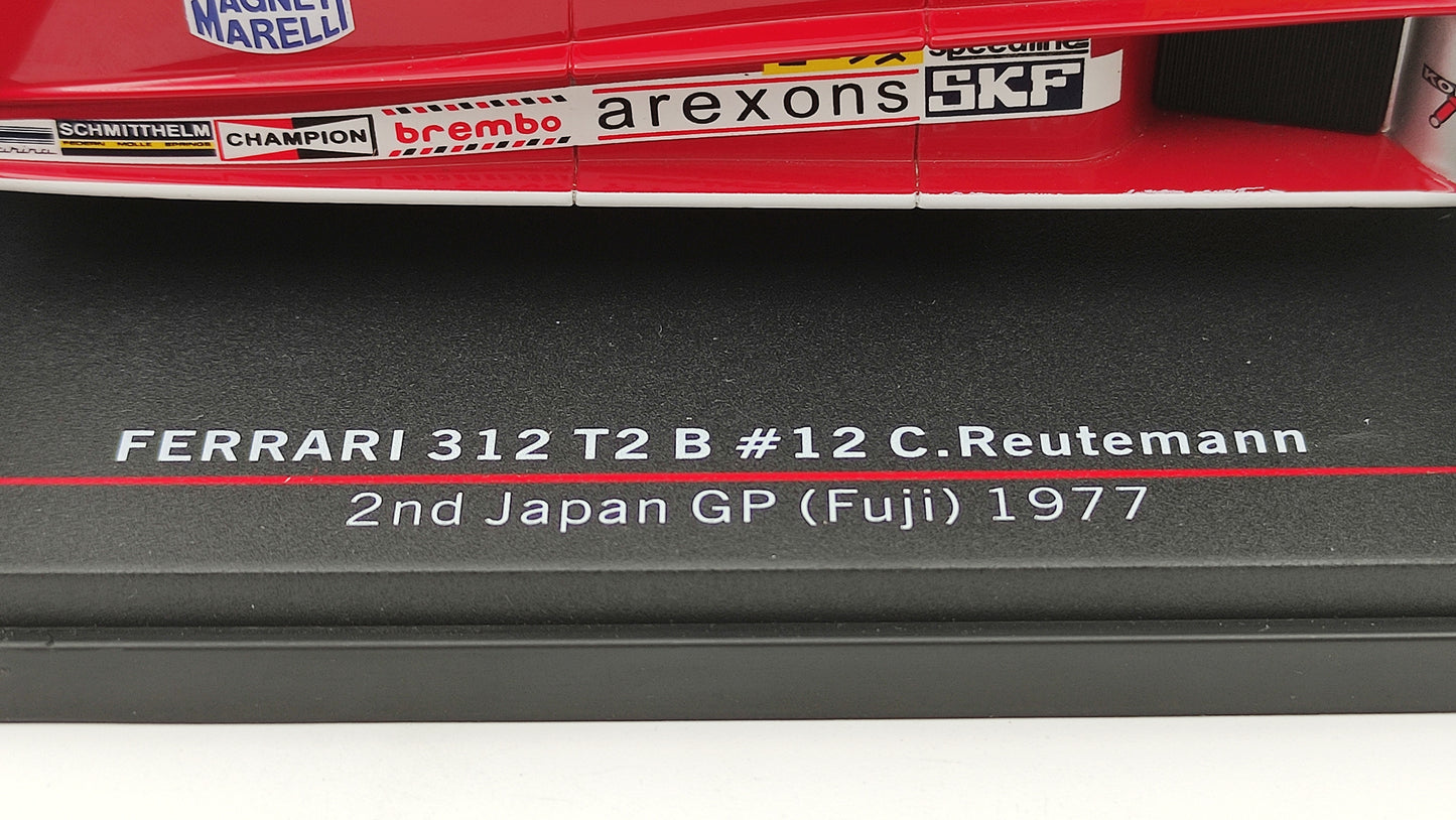 Model Car Group Ferrari 312 T2B Carlos Reutemann Japanese GP 1977 F1 1/18 MCG18603F