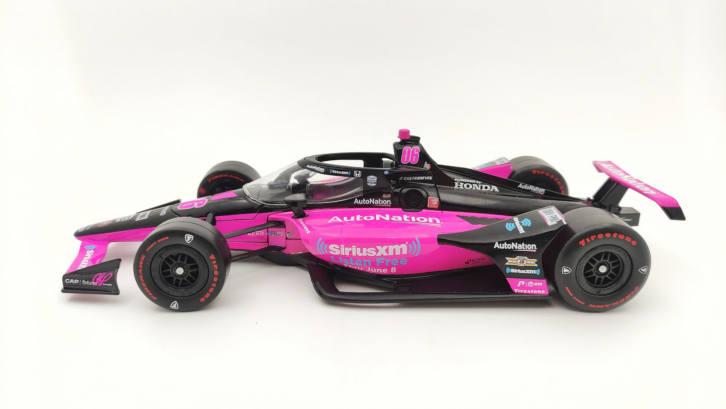 Greenlight Dallara Meyer Shank Honda Helio Castroneves 2021 Indy 500 winner 1/18 11133