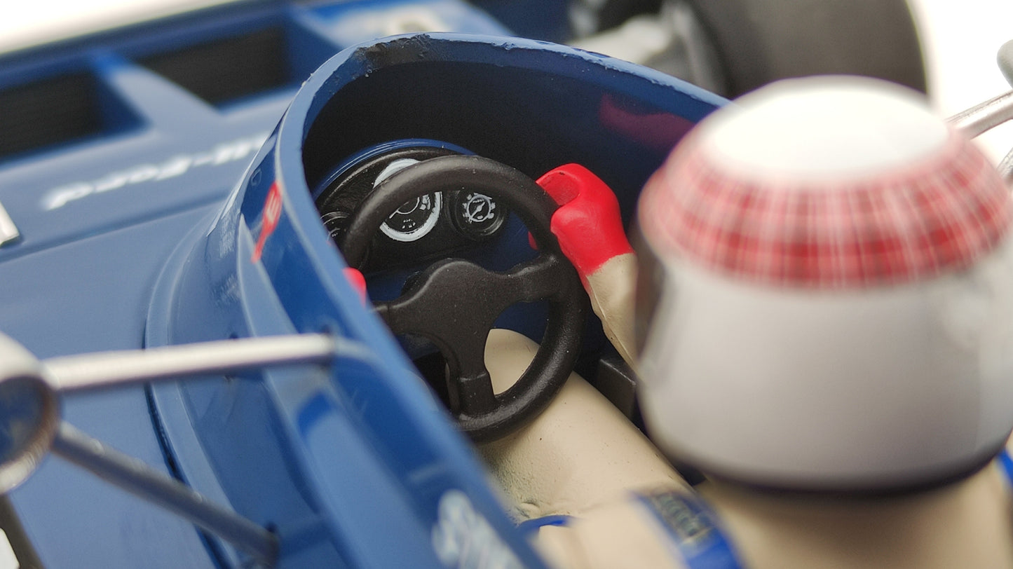 Model Car Group Tyrrell Ford 006 Jackie Stewart Winner Monaco GP 1973 F1 World Champion 1/18 MCG18600F