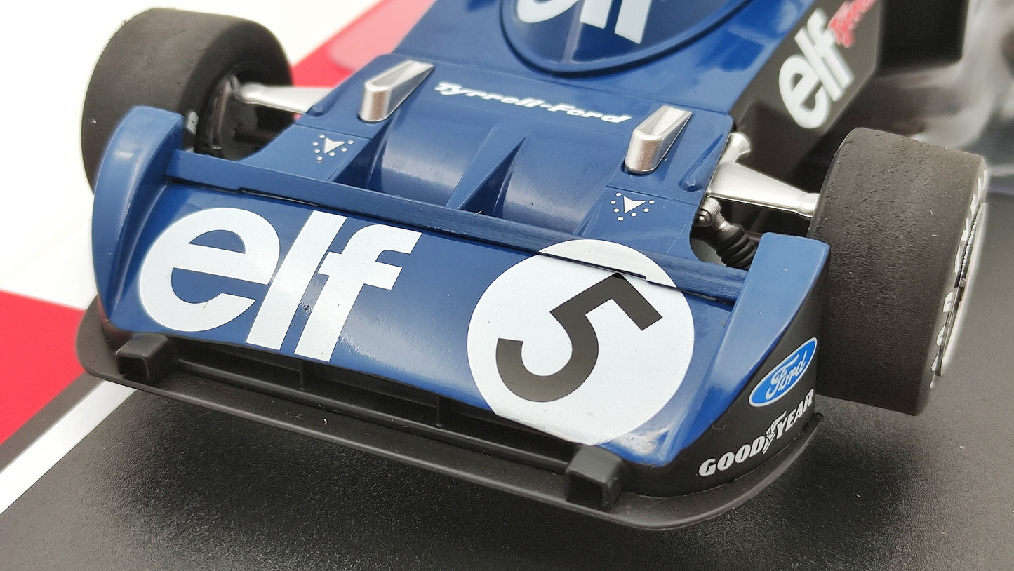Model Car Group Tyrrell Ford 006 Jackie Stewart Winner Monaco GP 1973 F1 World Champion 1/18 MCG18600F