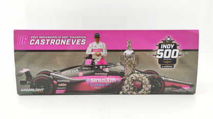 Greenlight Dallara Meyer Shank Honda Helio Castroneves 2021 Indy 500 winner 1/18 11133
