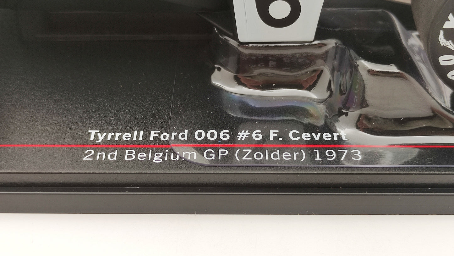 Model Car Group Tyrrell Ford 006 François Cevert Belgian GP 1973 1/18 MCG18601F