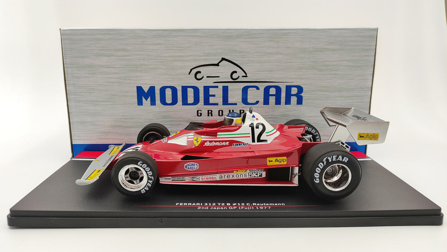 Model Car Group Ferrari 312 T2B Carlos Reutemann Japanese GP 1977 F1 1/18 MCG18603F