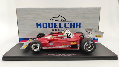 Model Car Group Ferrari 312 T2B Carlos Reutemann Japanese GP 1977 F1 1/18 MCG18603F