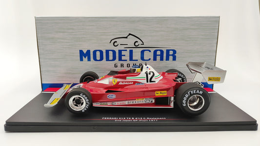 Model Car Group Ferrari 312 T2B Carlos Reutemann Japanese GP 1977 F1 1/18 MCG18603F