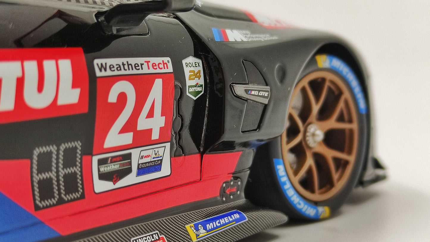 Minichamps BMW M8 GTE RLL Daytona 24hrs winners 2020 Limited Edition 504 pcs. 1/18 115202924
