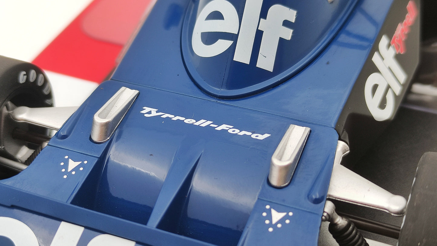 Model Car Group Tyrrell Ford 006 François Cevert Belgian GP 1973 1/18 MCG18601F