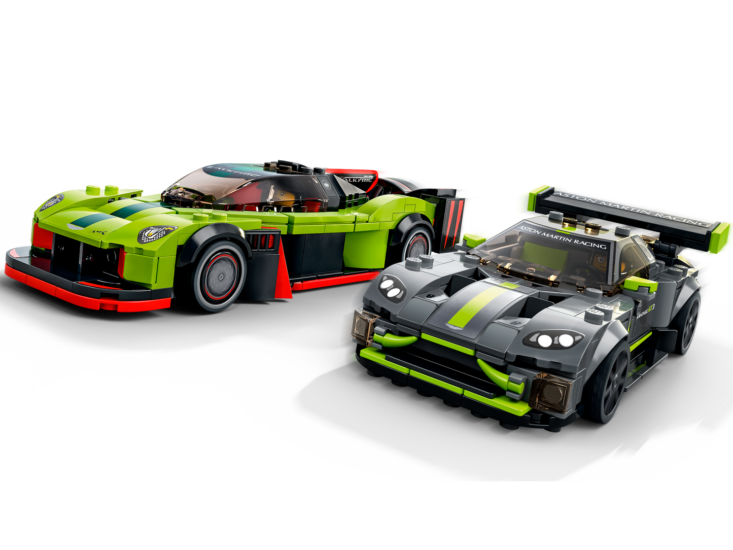 LEGO® 76910 Speed Champions Aston Martin Valkyrie AMR Pro en Aston Martin Vantage GT3