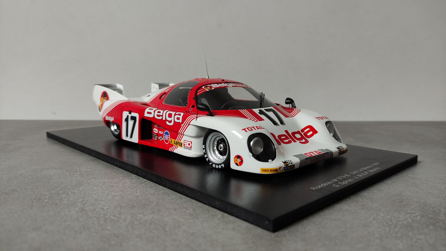 Spark Rondeau M397B N°17 3rd 24H Le Mans 1980 1/18 18S421