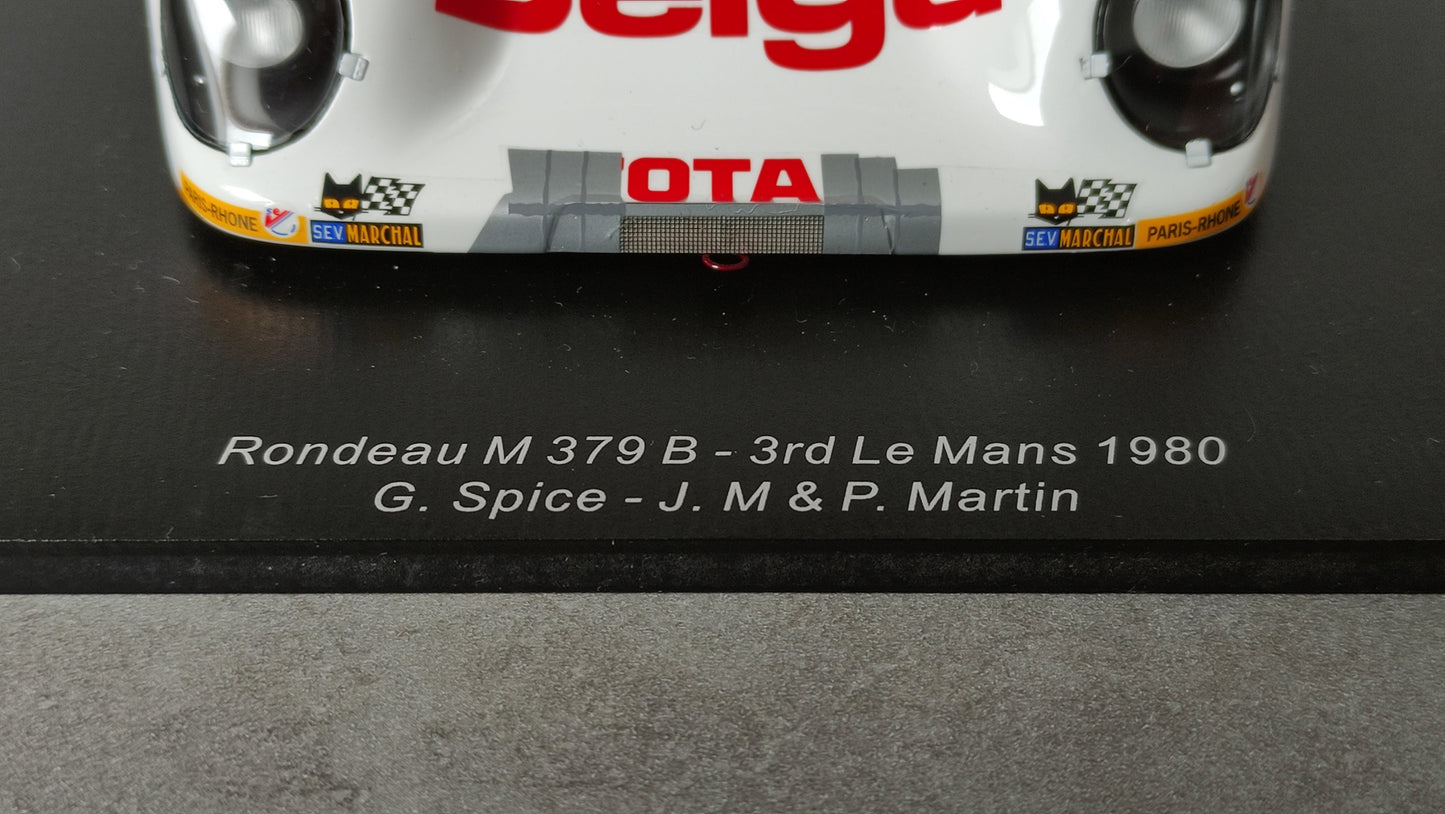 Spark Rondeau M397B N°17 3rd 24H Le Mans 1980 1/18 18S421