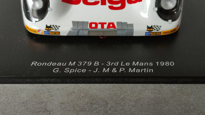 Spark Rondeau M397B N°17 3rd 24H Le Mans 1980 1/18 18S421