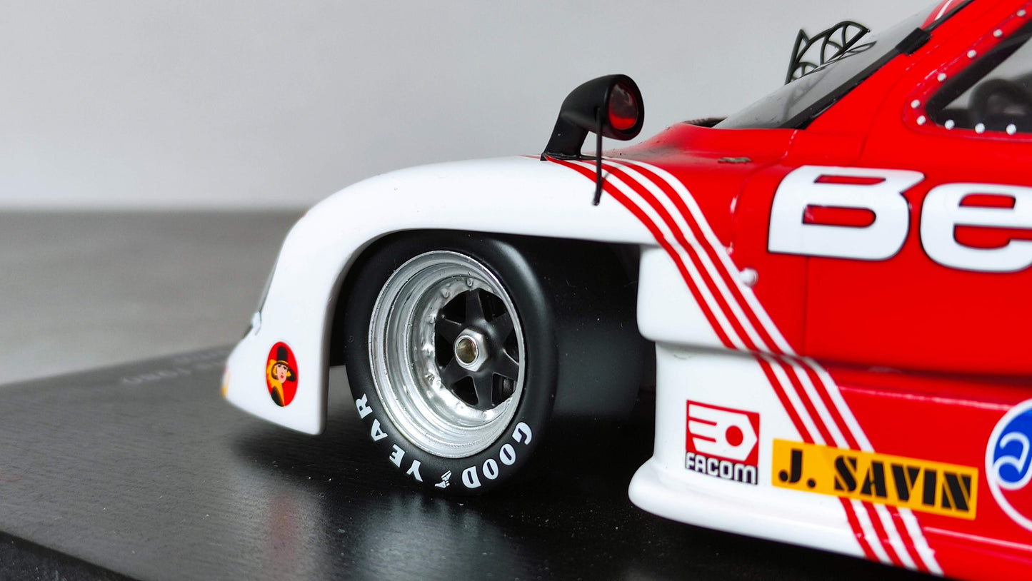 Spark Rondeau M397B N°17 3rd 24H Le Mans 1980 1/18 18S421