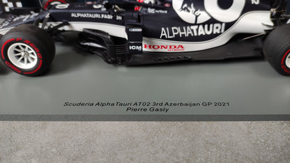 Spark AlphaTauri Honda AT02 Pierre Gasly 2021 Azerbaijan GP 1/18 18S591