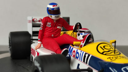Minichamps Williams Honda FW11 Nelson Piquet Keke Rosberg Taxi German GP 1986 1/18 117860106
